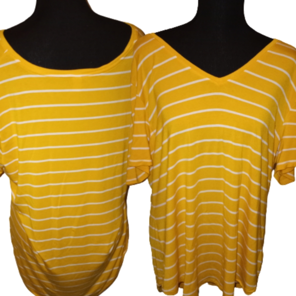 Old Navy Women's High Low Short Sleeve Tee